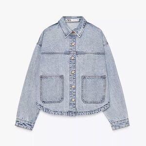 Zara Women's Classic Blue Jean Jacket